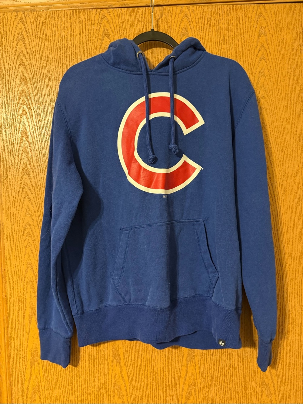 '47 Blue Hoodie with Red and White 'C' Logo